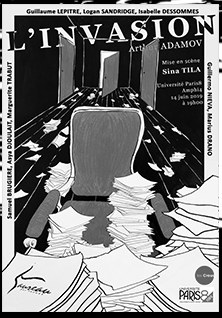 Affiche de L’invasion, Université Paris 8, juin 2019